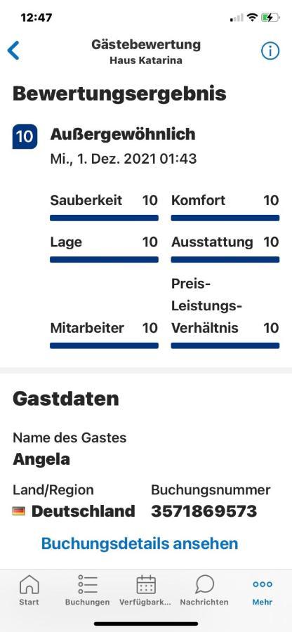 Privatunterkunft Haus Katarina